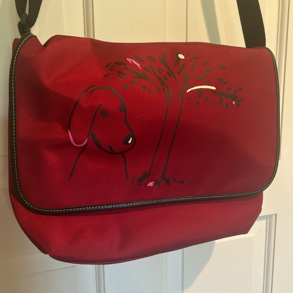 Vintage Kate Spade / Maira Kalman Limited Edition Crossbody Messenger Bag